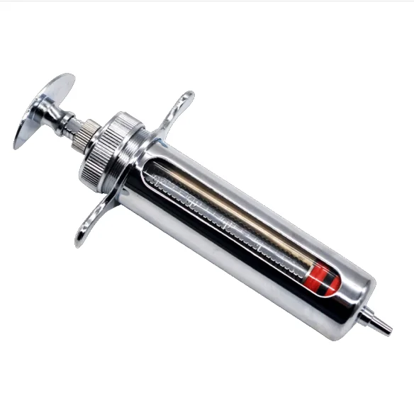 Best Quality Automatic Metal Veterinary Syringe For Vaccination Animals Veterinary Instrument Veterinary Equipment