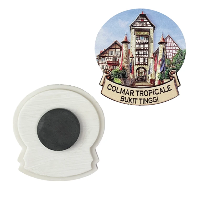 3D Country Resin Magnets For Fridge Custom Printed Polyresin Fridge Magnet Customised Refrigerator Magnet Tourism Souvenirs