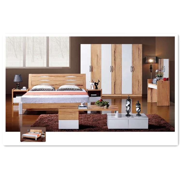 Modern Bedroom Set With King Size Modern Design Luxury Double Beds For House Bedroom Furniture