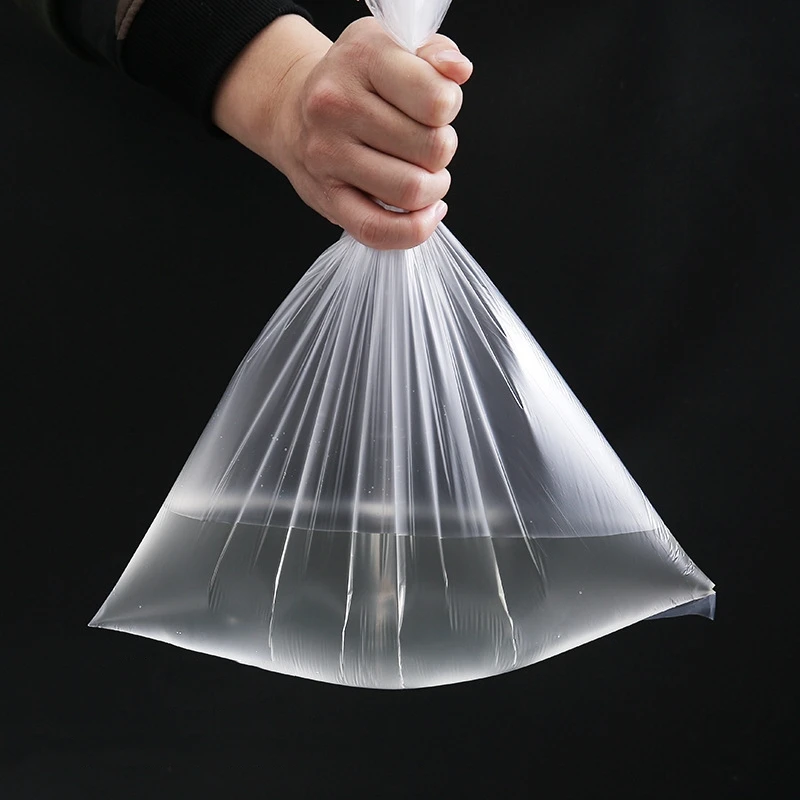 China manufacture cheap price clear strong super large plastic hdpe ldpe pa/pe plastic bags
