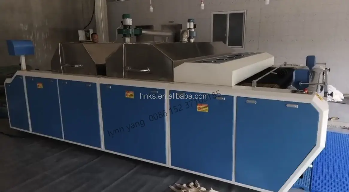 Industry Knitting Fabric Steam shrinking inspect machine Fabric heat setting stenter machine Steam shrinking inspection machine