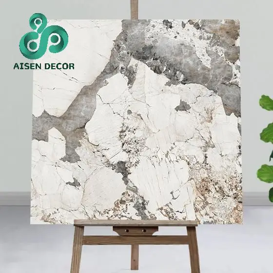 AISEN DECOR 3d Plastic Foam Vinyl Pvc Self Adhesive Bathroom Peel And Marble Stick Wall Stickers Tiles