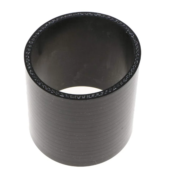 Black 5mm/0.2inch Thickness Straight Elbow Reducer Coupler Vacuum Silicone Turbo Hose Universal Air Intercooler Racing Pipe/Tube