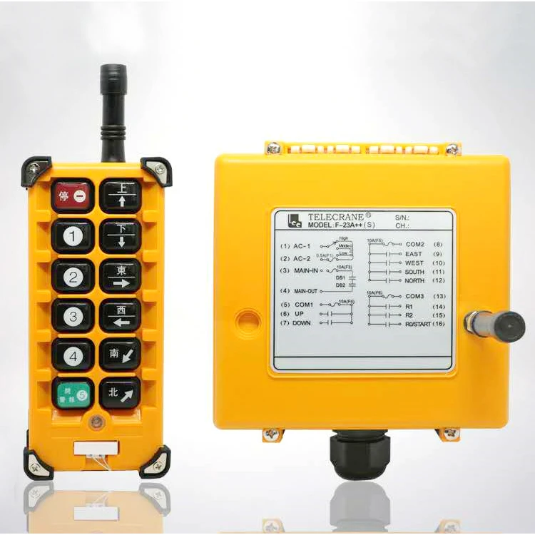 Waterproof Industrial Universal F-23A++ Explosive Proof Remote Control For Crane