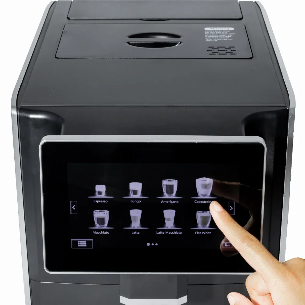 Automatic Smart Espresso Coffee Machine 7 Inch HD Touch Screen Automatic Cheap Espresso Coffee Machine