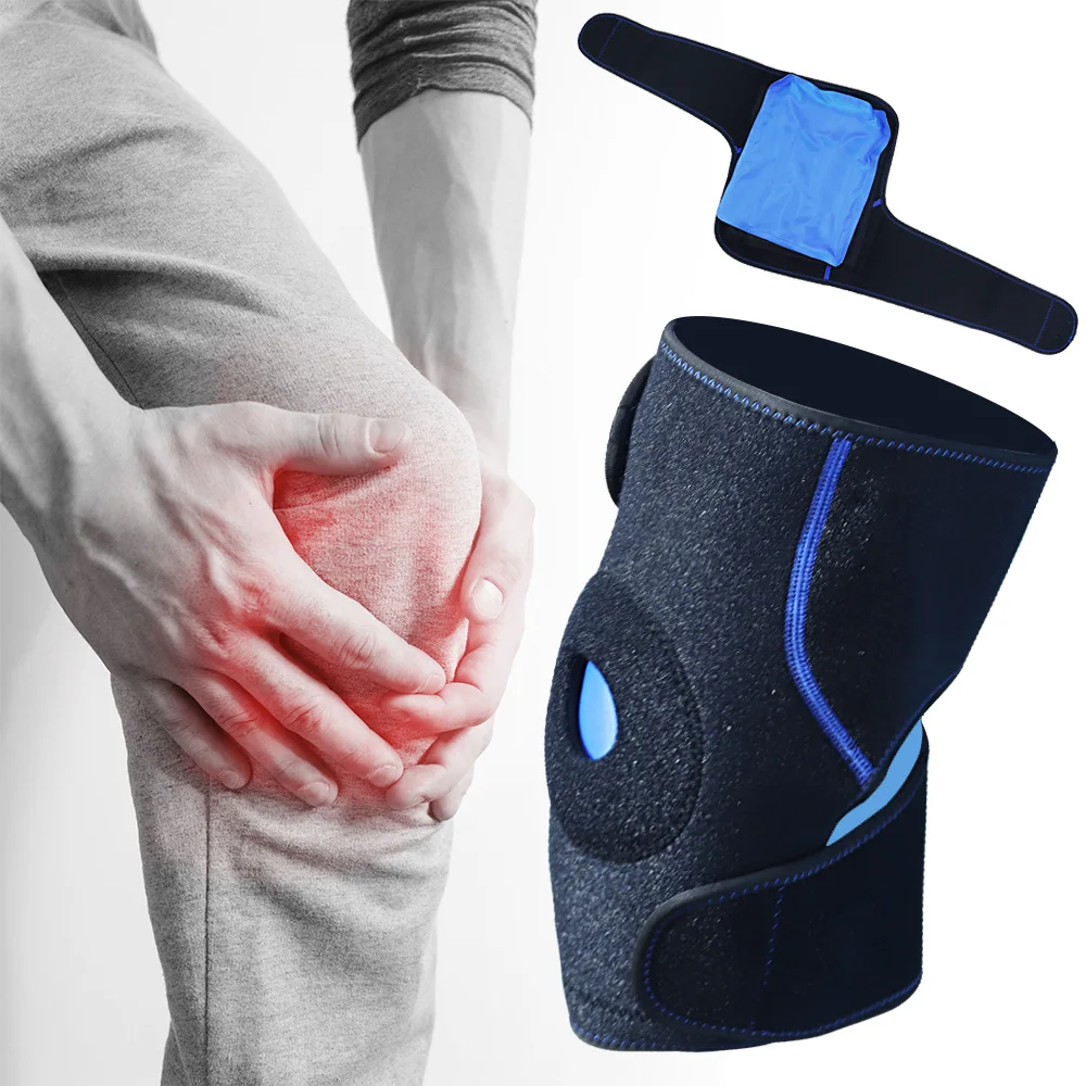 Sport Injury Ice pack Knee Wrap Cooler Ice Bag For Medical Supply