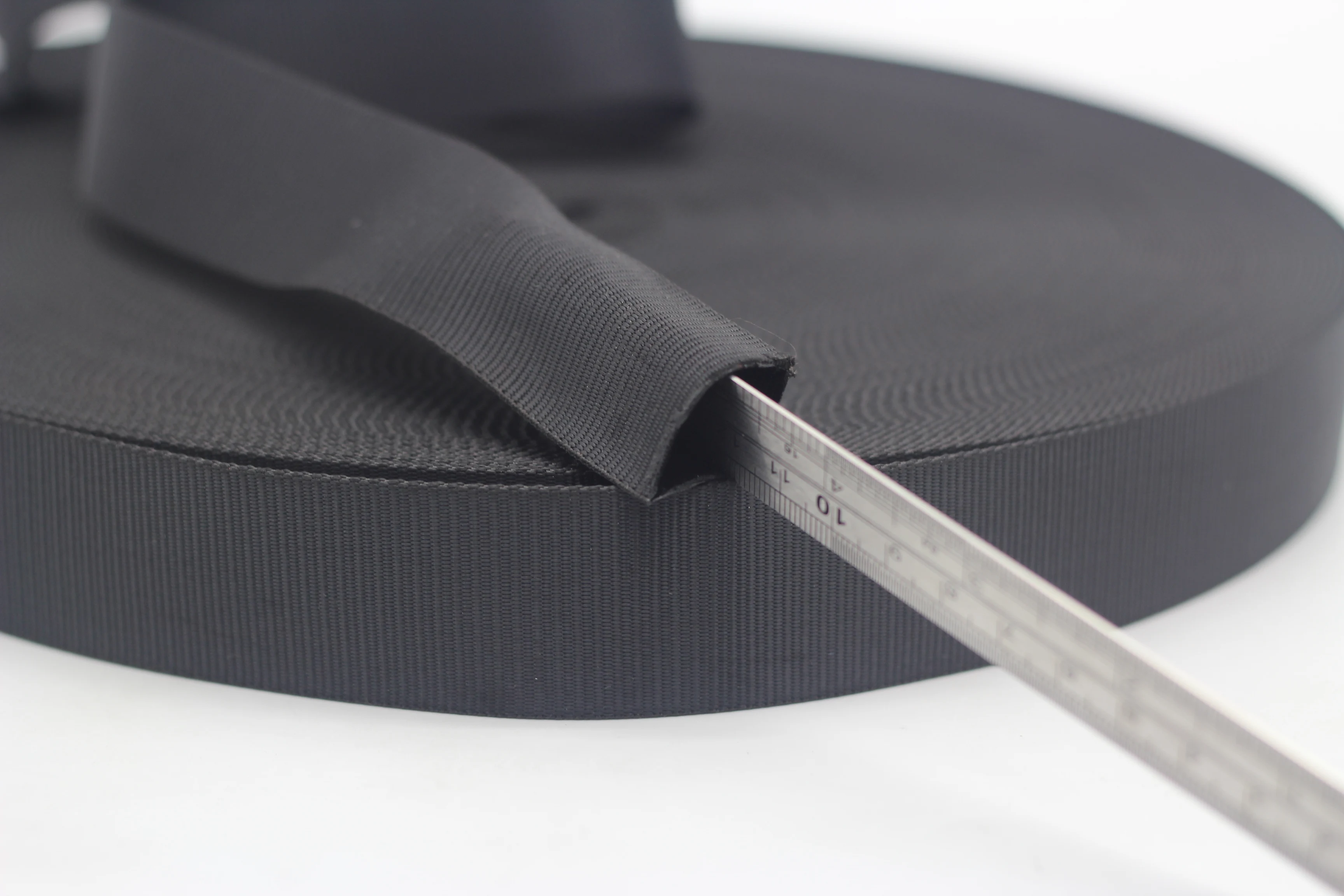 Polypropylene Tubular WebbingBlack Backpack Woven pp tubular webbingHot sale products