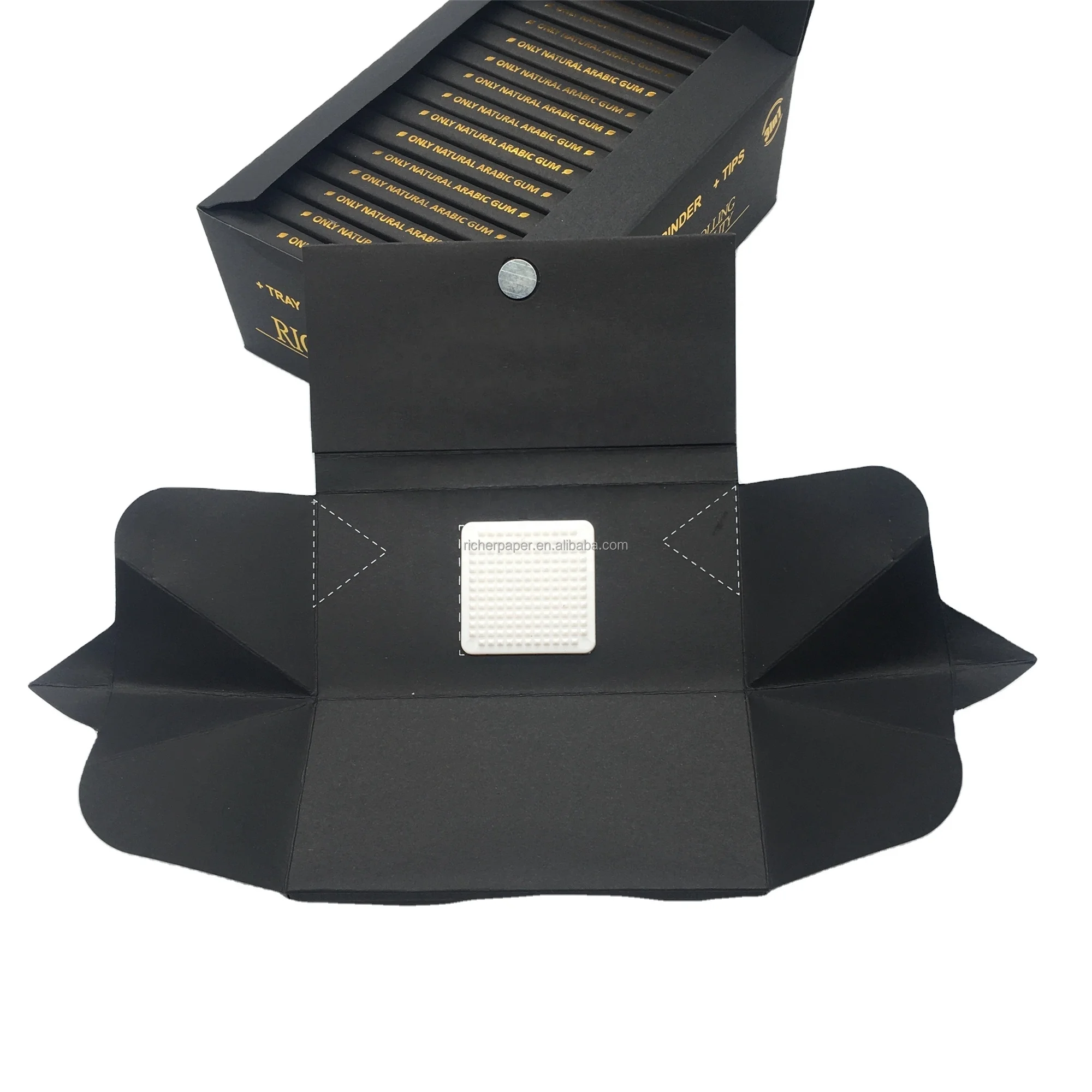 Индивидуальные роликовые бумаги с лотком и шлифовальной машинкой