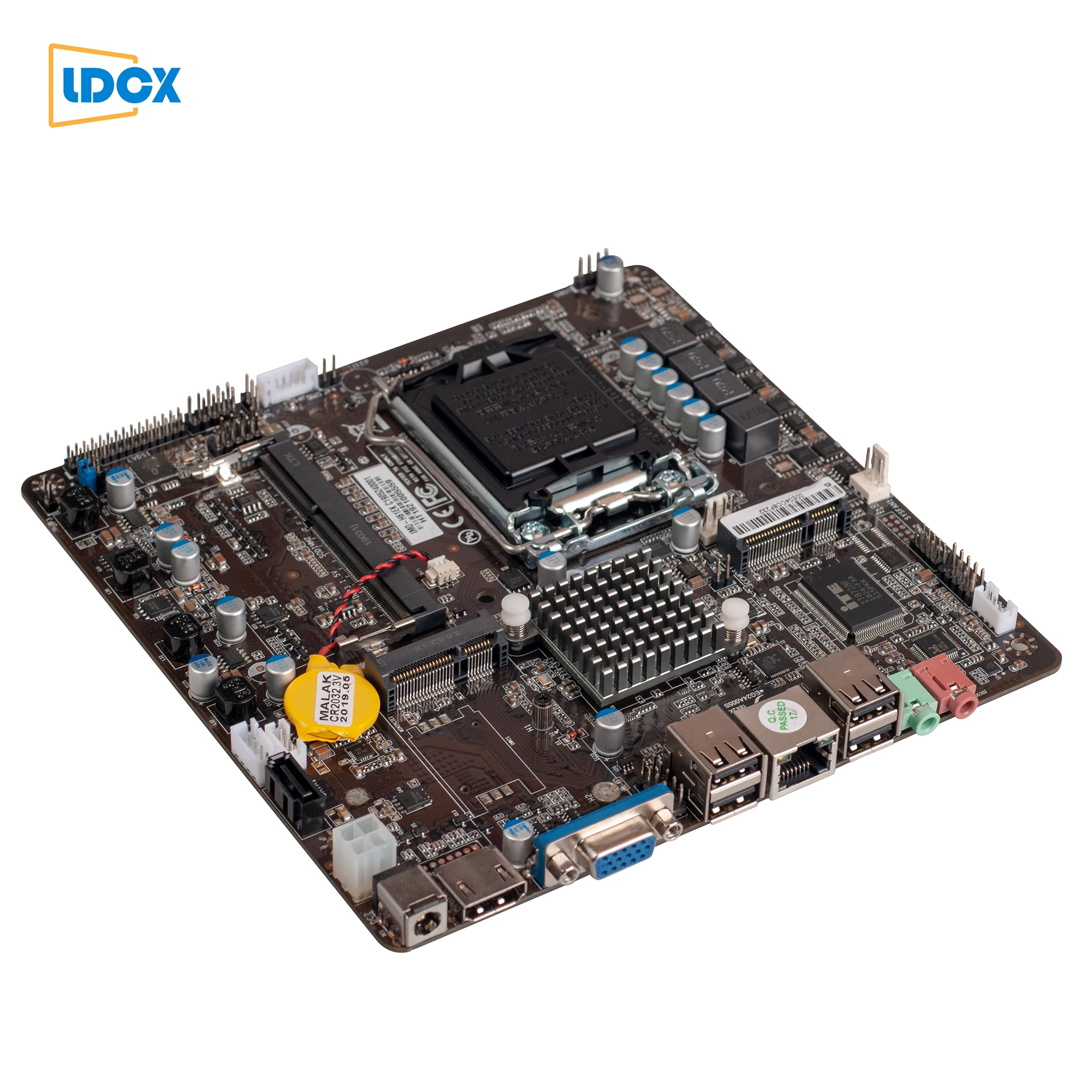 
LDCX H61 Intel 2 generation 3 generation lga155 LVDS DC19V thinitx motherboard 