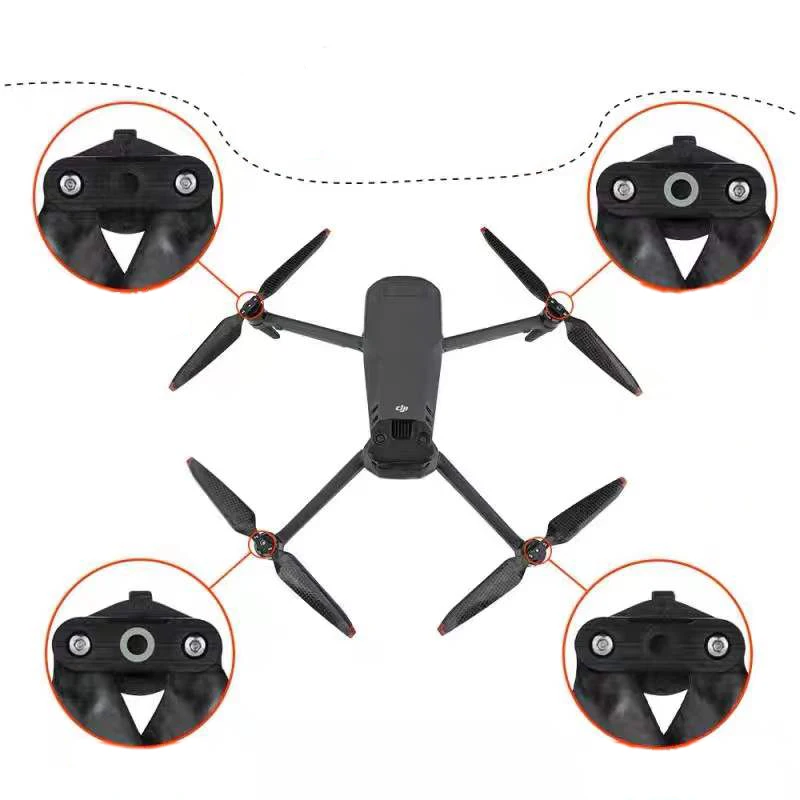 Newly designed high quality DJI MAVIC carbon fiber drone part K80 Propeller manufacturing
