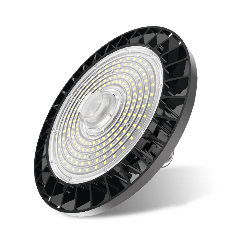 Commercial high bay LED lighting die-casting housing factory price 120W gymnasium garage barn shop ufo high bay ceiling lights