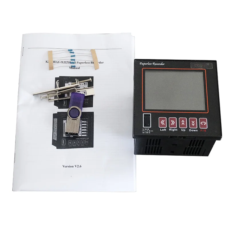 KEHAO 6 8 12 Channels Multiple Digital Pressure Print Digital Temperature Universal Color Intelligent Paperless Recorder
