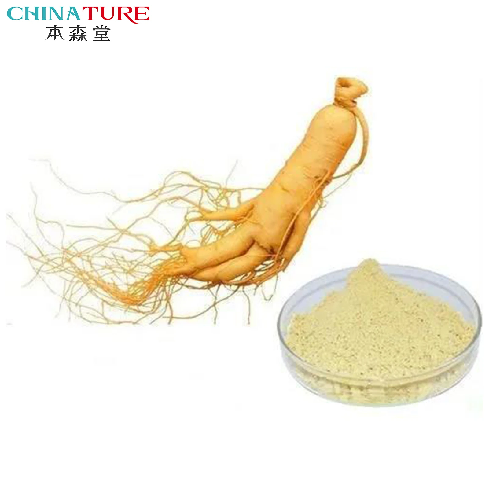 Control glucose levels anti-inflammatory soluble in water ginseng root extract