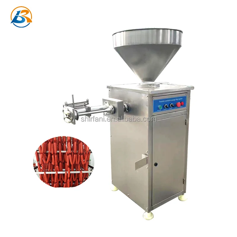 Electric Type Automatic Sausage Filler with Twister Sausage Stuffer Sausage Making Machine Italy Horus OEM Steel Power Food