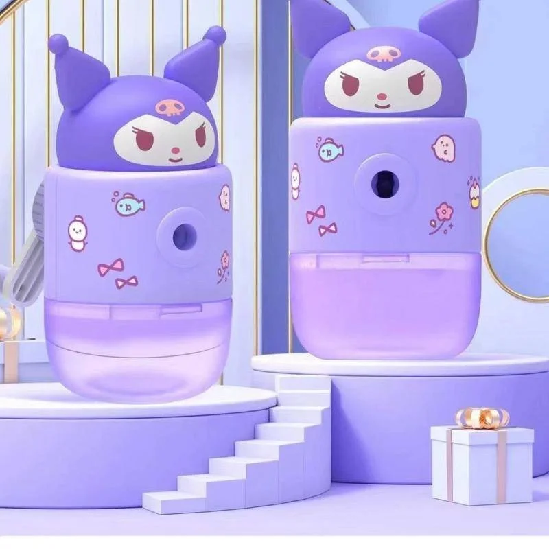 Cartoon Pencil Sharpener Anime Mechanical Pencil Sharpener Hand Crank Pencil Knife Tools