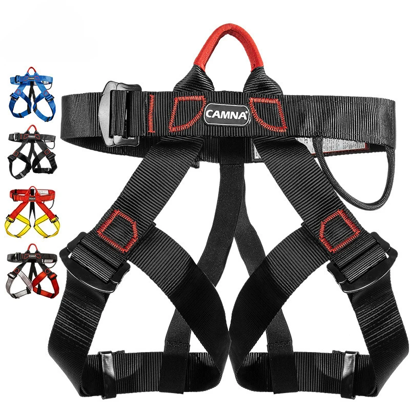 Rock climbing wall high quality half body safety belt harness with CE