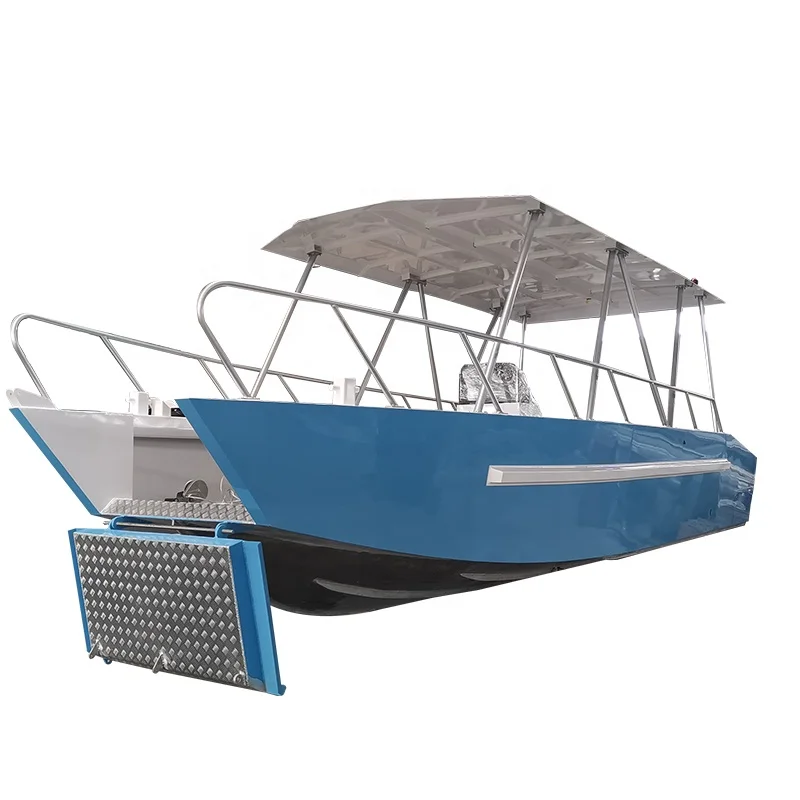 
26ft Aluminum Work Boat Alloy Landing Craft Vessel for sale Australia 