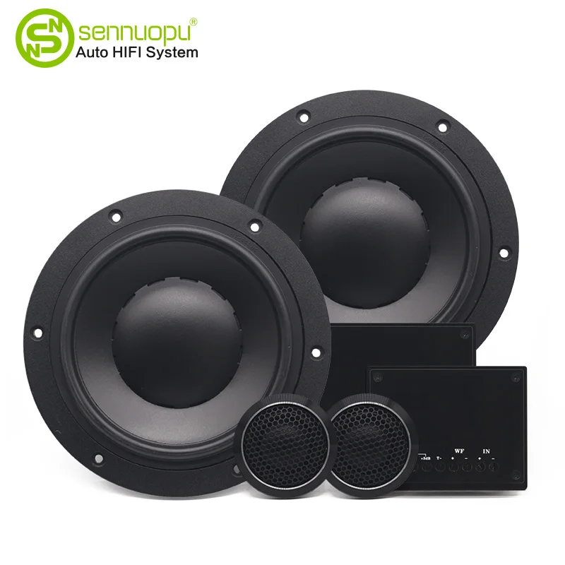 Sennuopu Auto Loudspeaker Audio Speaker Car 6.5 inch Two Way Tweeter Sub Woofer Car Subwoofer