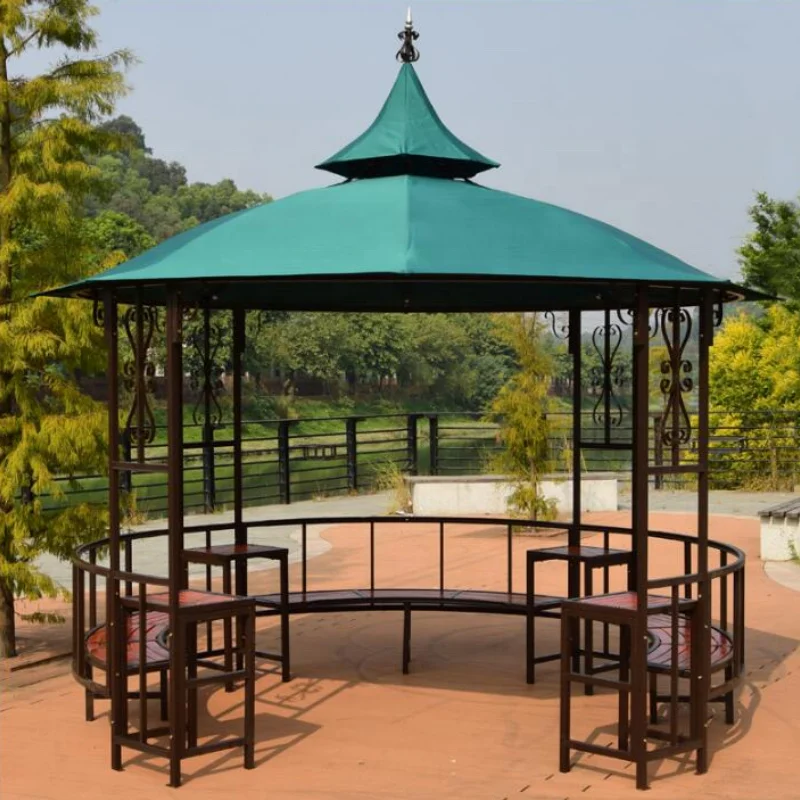 HD designs outdoor furniture garden pavilion gazebo outdoor waterproof gazebo tent for sale