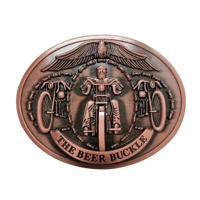 High Quality Western Cowboy Style Belt Beer Holder Buckle Metallic Buckle Belt Buckle