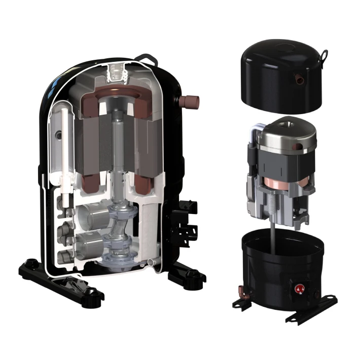 Long life bris-tol 24250 btu 240v H24B29QABH,H24B31QABH reciprocating compressor for freezer