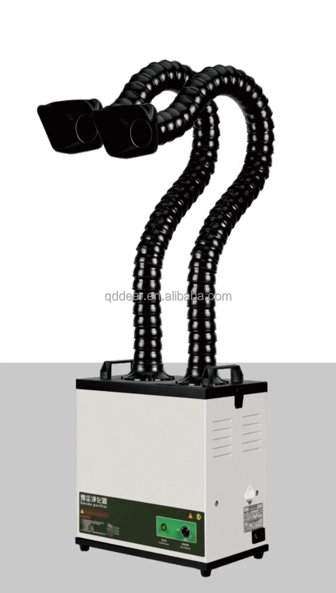 DER-QF Series Solder Fume Extractor Co2 Laser Smoke Absorber Air Purifier Dtf Filter