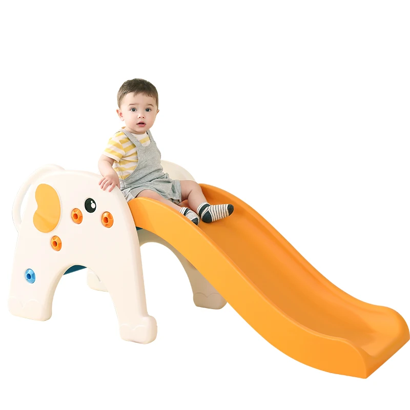 Wholesale price baby fur slides indoor plastic slides for children
