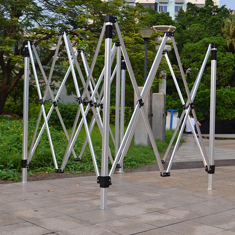 FEAMONT High Quality Medium Square 40MM Aluminum 10x10 Commercial Pop up Folding Tent Structure Canopy Folding Tent Frame