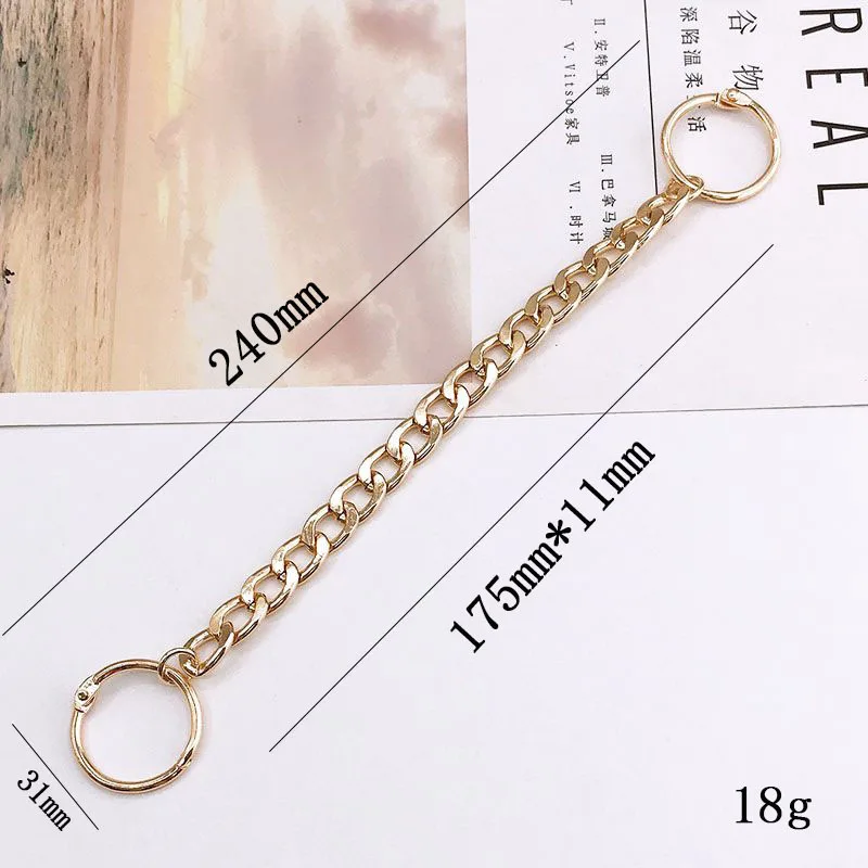 Wholesale New Croc Chains Multi Design Shoe Chain Pearl Gold Croc Charms Chain