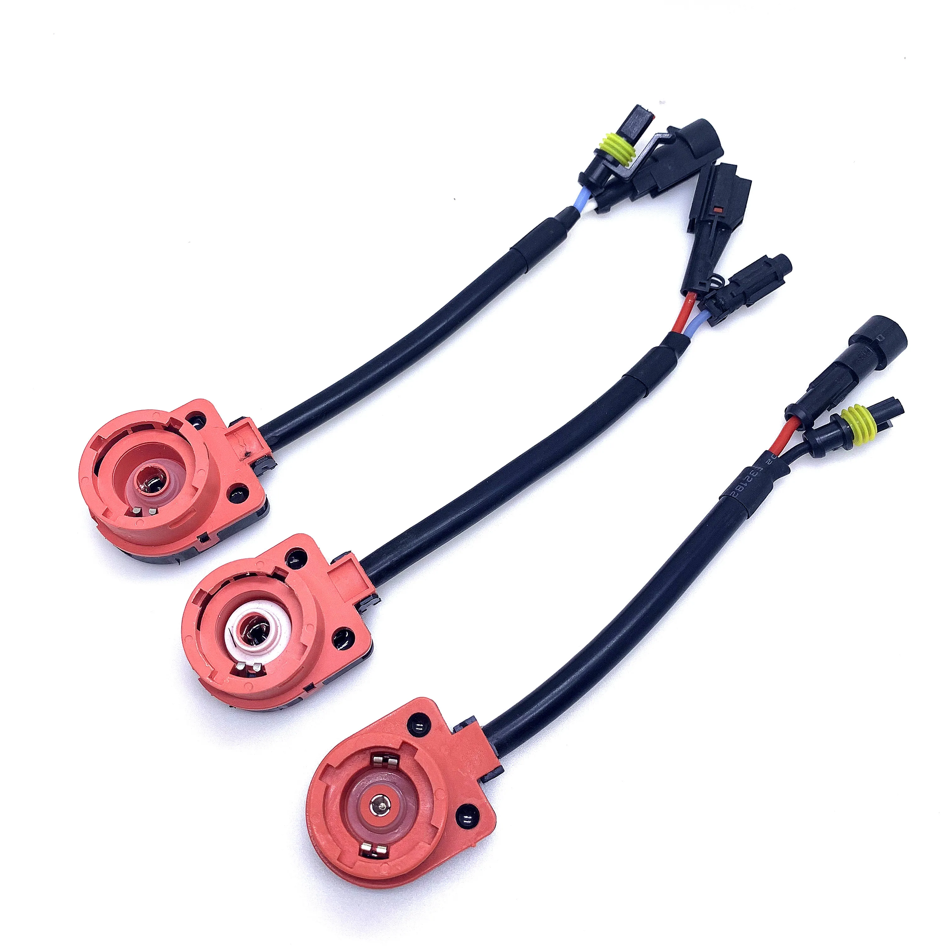 SKYEARTH factory offer D2S/D2R/D2C xenon lamps adapter wiring harness for AMP hid ballasts