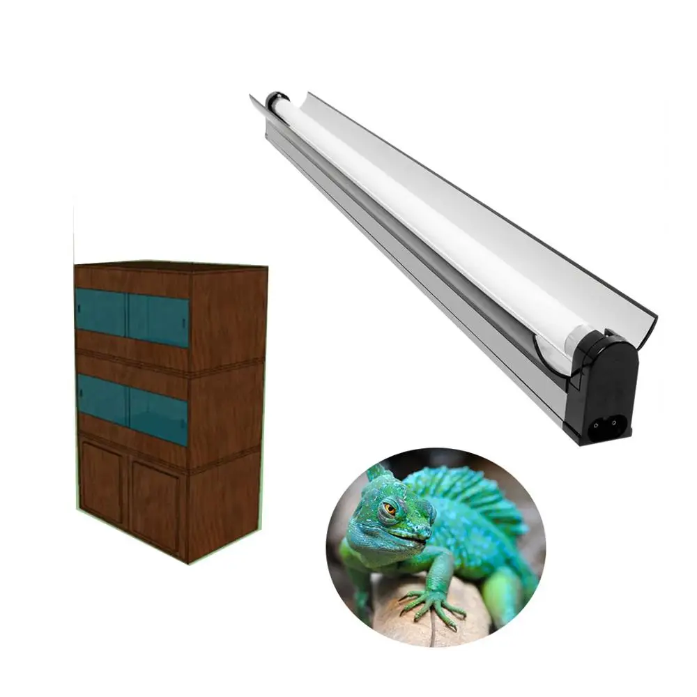 EDJ T5 HO 24-дюймовый приспособление ПЭТ лом бутылки точка Керамическая Тепло рептилия uvb лампа для рептилий