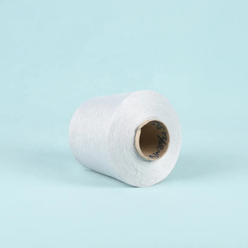 Excellent Material  Ne 32 1ply 84 Polyester 16 Stainless steel fibre Blend conductive yarn for Smart clothing