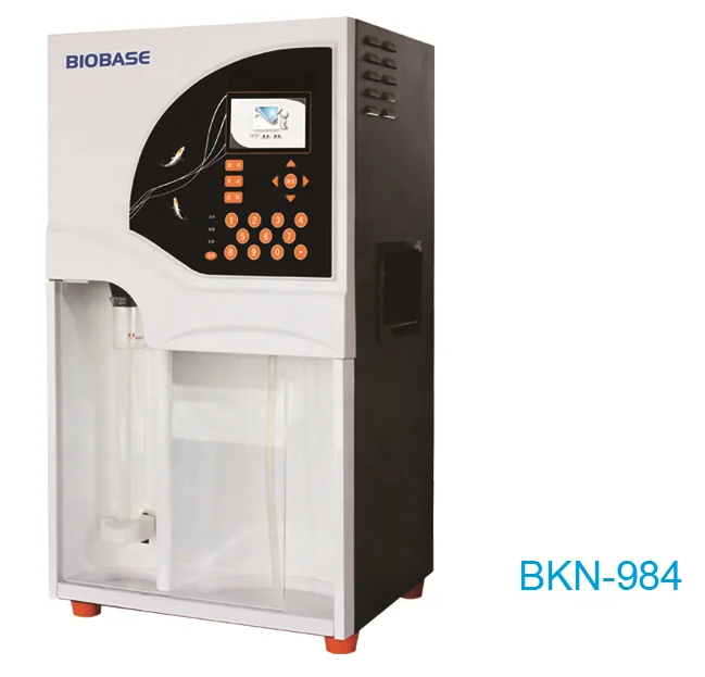Biobase Manufacturer Food kjeldahl Nitrogen Protein Analyzer BKN-984 with Potential titrator result testing For Lab