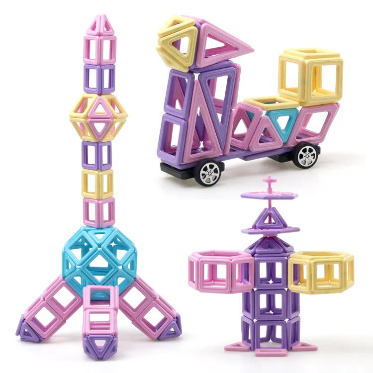 30pcs(Set) Magnetic Building Blocks Toys Kids Blocks & Model Building Toys Game DIY Construction Castle Building Block For Kids