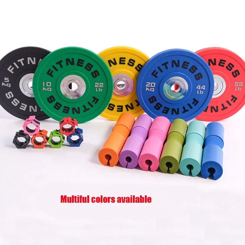 Multi-functional hip push set Barbell Weight Bar Weight Plates Hip Thrust Box Combo set