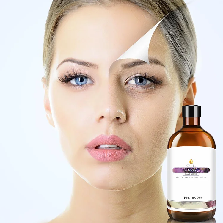 Lavender Soothing Oil help sleep, clear heat and detoxify For Body Massage