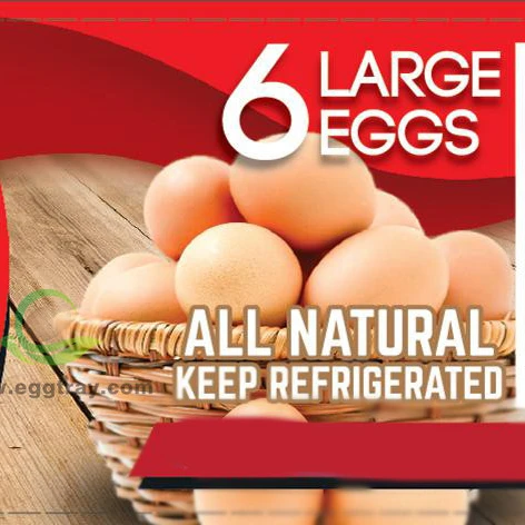 
Egg tray package lable 