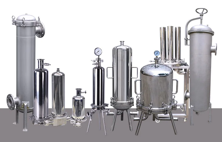 Absolute Filtration Efficiency Cartridge Filter Housing 10 Inch Sanitary Filter Housing Stainless Steel For Water Filtration