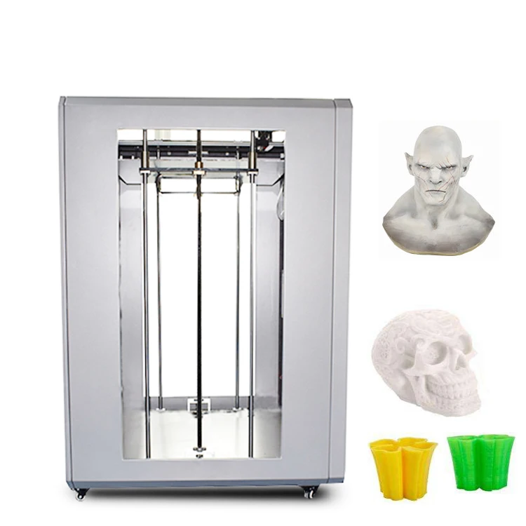 2020 most useful 3d printer parts and newest large 3D printer with 600x600x1000mm 3D printing size