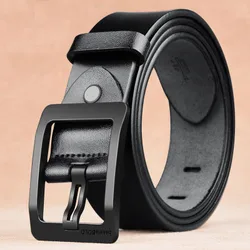Men leather leather leather belt men belt needle buckle belt manufacturers direct sale