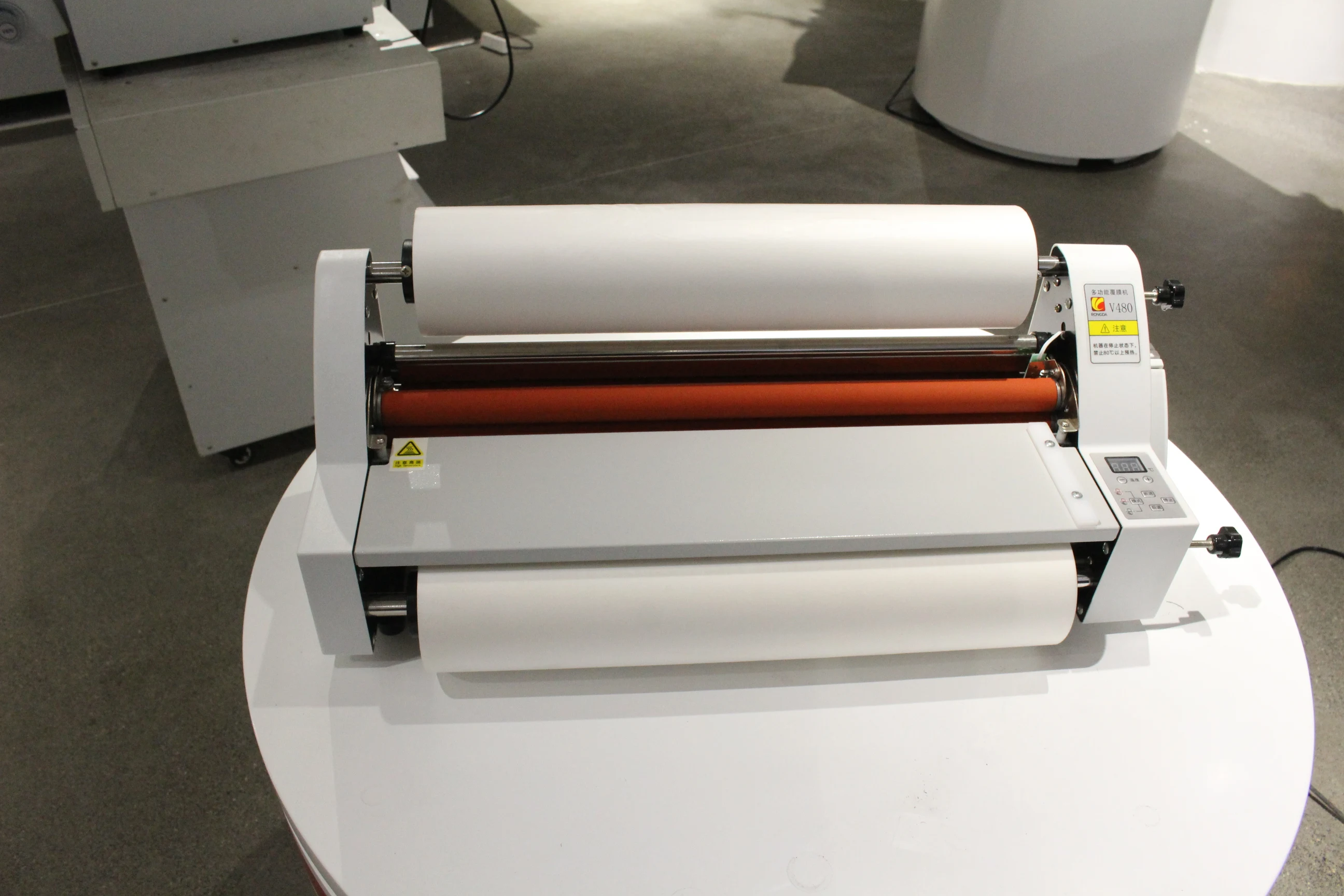 Hot Sale Double sided Automatic winding electric Hot Roll Laminator Machines