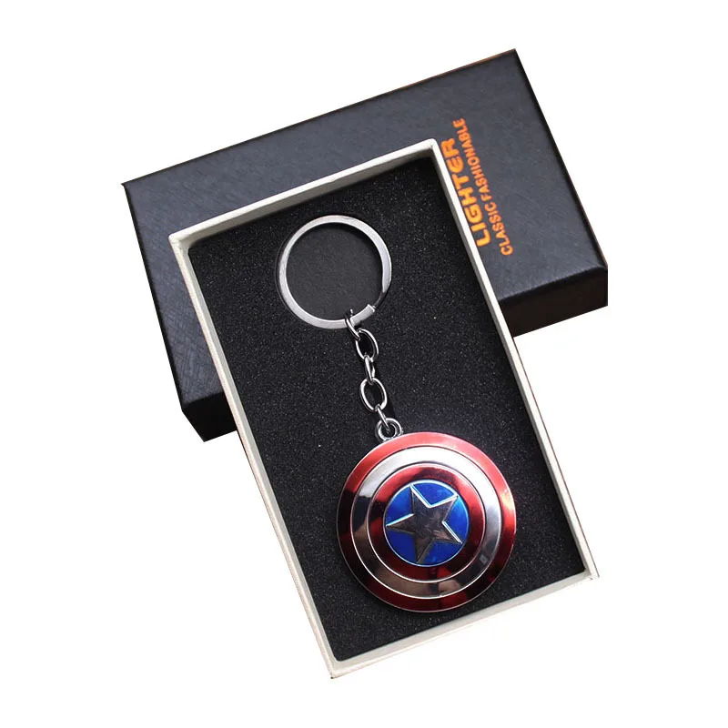Новый стиль 3D Marvel Железный человек в форме руки металлический Usb подзарядка Электронная зажигалка для спички оптом