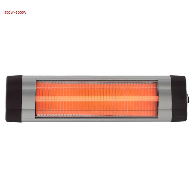 New design 1500w/3000W outdoor electric wall mounted patio heater
