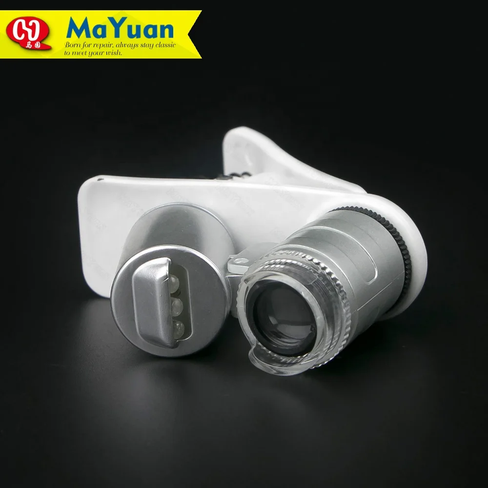 Universal Clip Type LED Cellphone Microscope