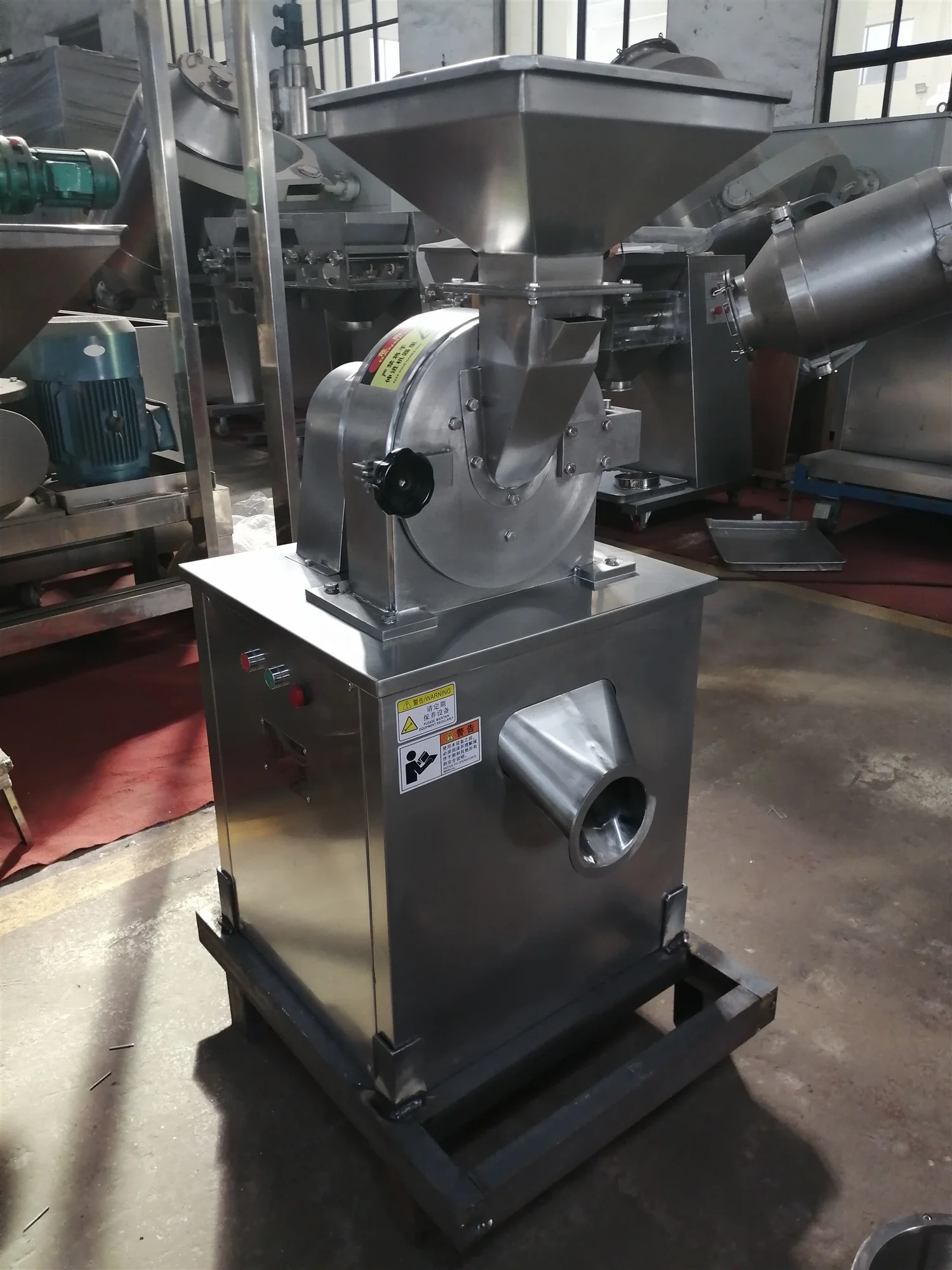 Wanda Industrial Icing Sugar Powder Black Pepper Herb Grinding Machine