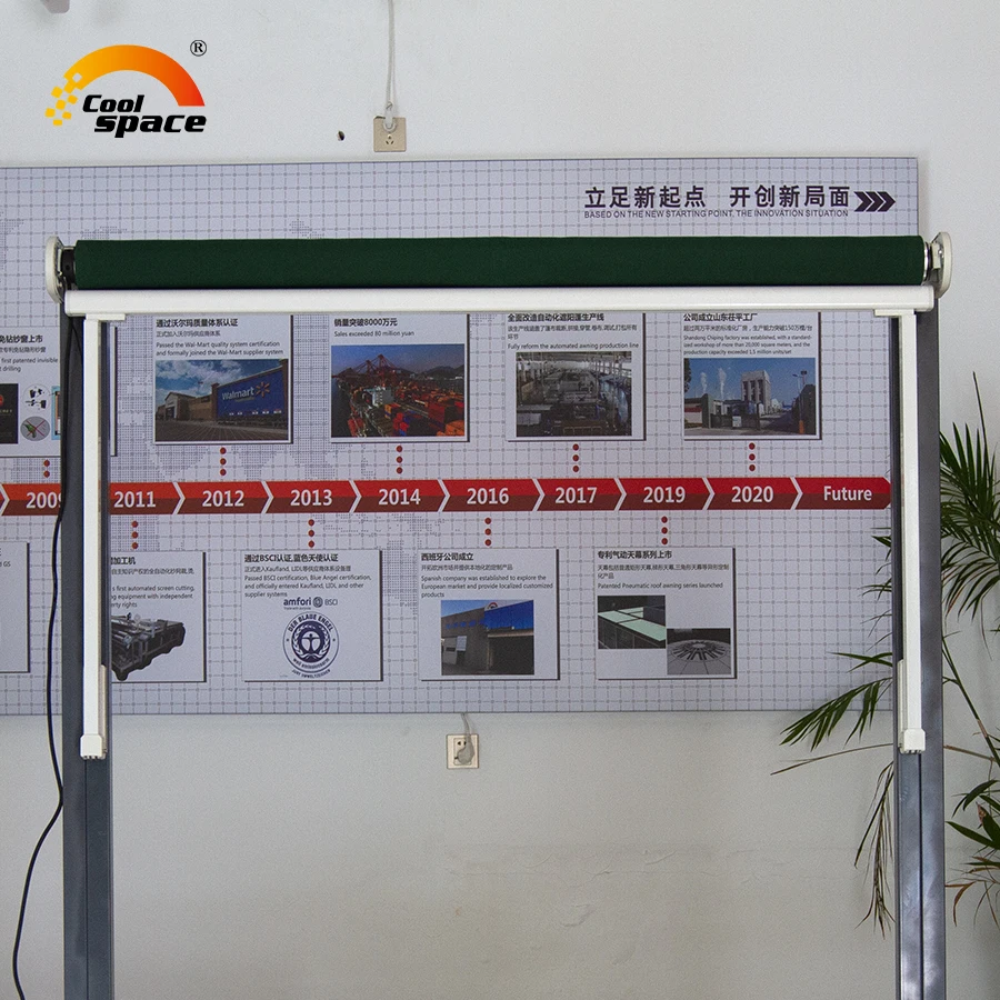 1.5mx2m 2mx2m custom made tende da sole outdoor window shade from China factory