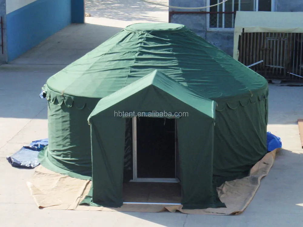 Dia 3-6m luxury Inflatable Yurt tent for outdoor family house yurt tent with warm felt