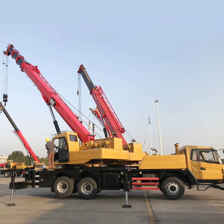 Hot Sale high quality 25Ton 50 Ton 60 Ton Hydraulic Mobile Mounted Truck Crane used truck crane