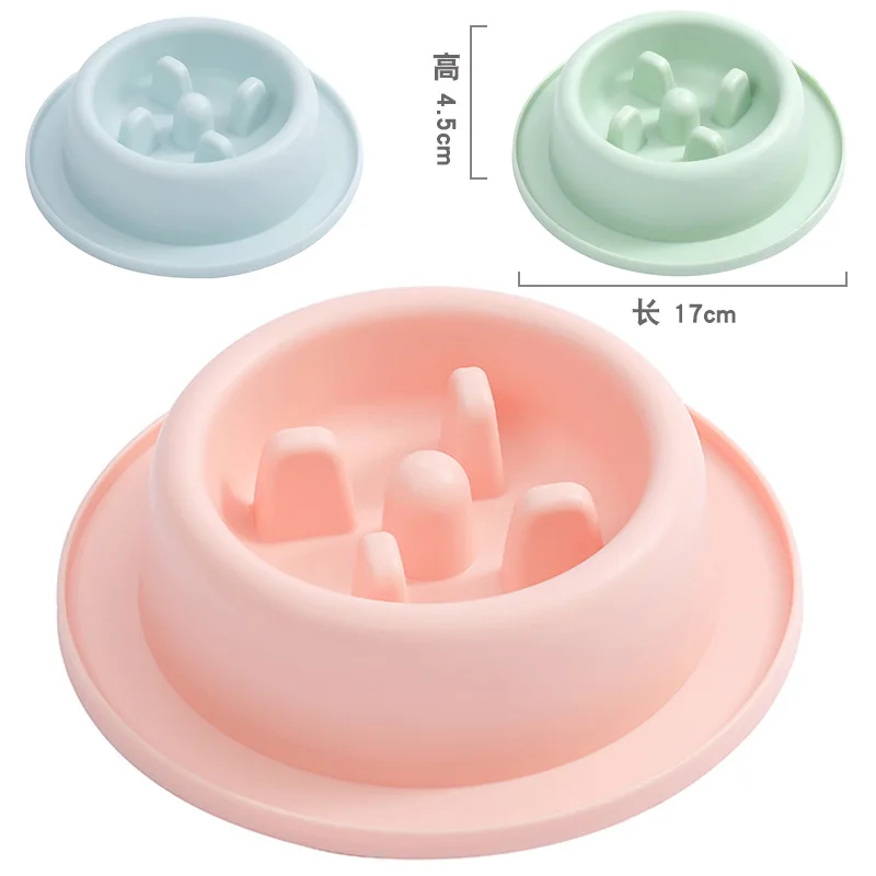 Biodegradable Cute Maze Pet Dog Cat Slow Food Slow Feeder Food Bowl