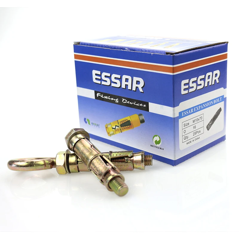 AOJIA Factory High Quality 3pcs Fix Shield Anchor 3Pcs Fix Bolts complete Heavy Duty Anchor M8 M10